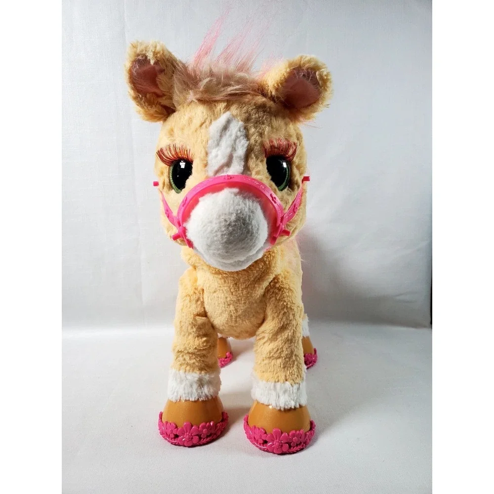 FurReal Friends Interactive Plush‎ Cinnamon My Stylin' Pony-See Video